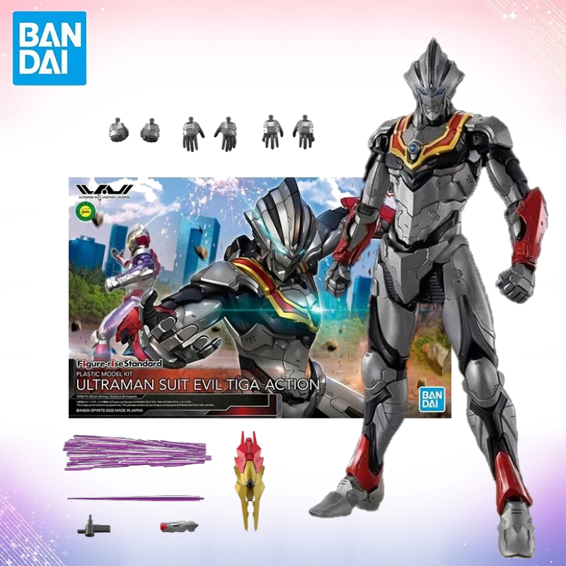 Model Kit Ultraman Tiga - Bandai Original Genuine Boxed Ultraman Model