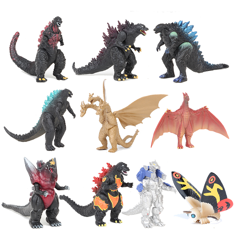 Model Kit Godzilla - 10pcs/set Movie Gojira Godzilla Pvc Figure