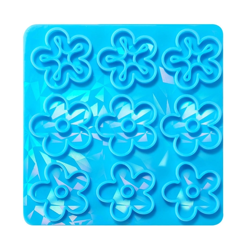 Model Kit Varnish - DIY Holographic Flower Pendant Silicone Mold