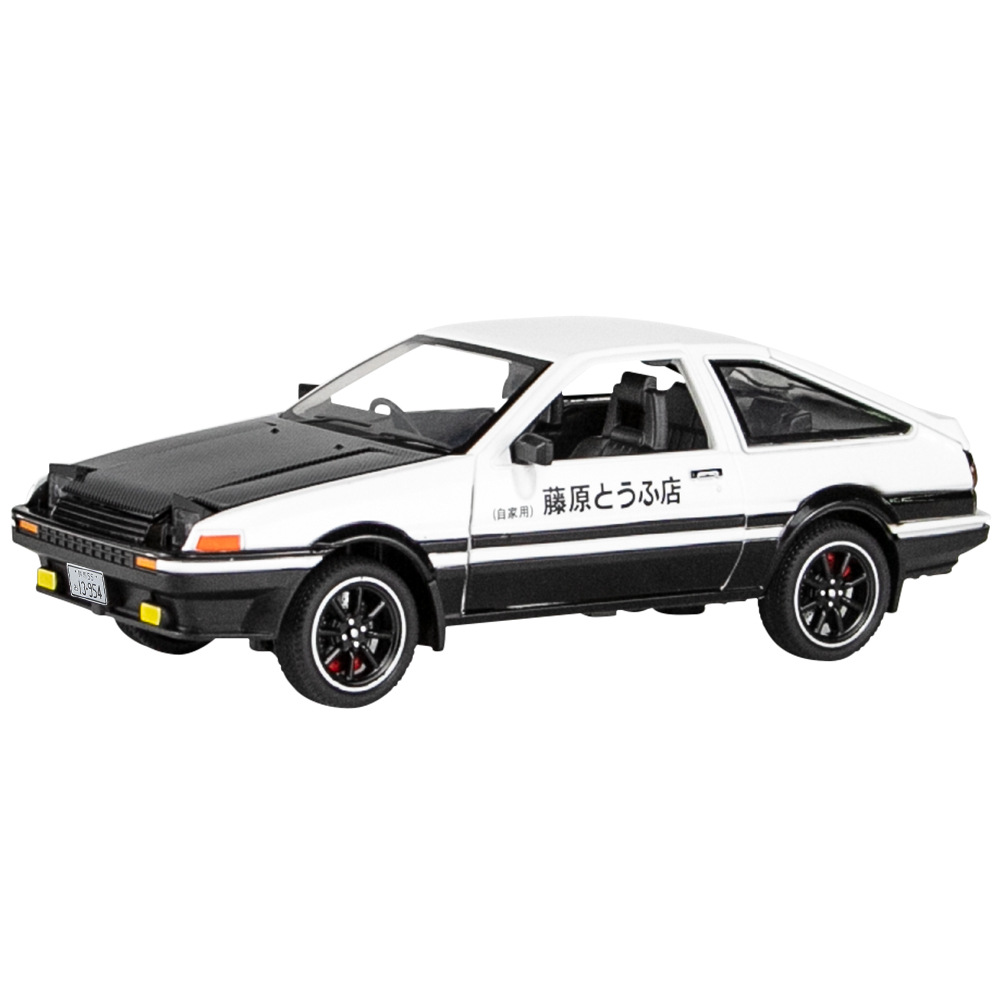 Model Kit Ae86 - 1:24 AE86 Alloy Diecast Car Model