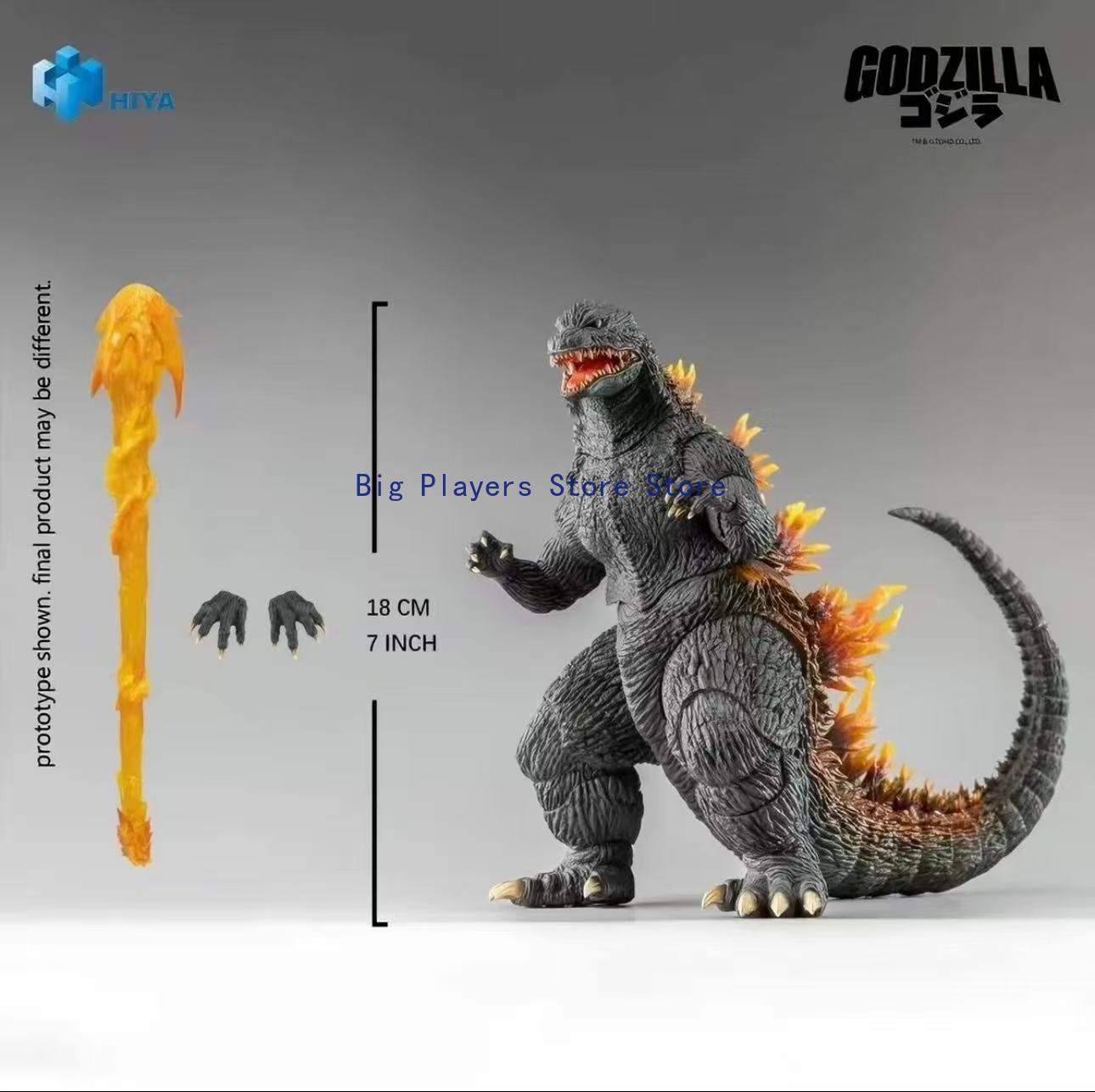 Model Kit Godzilla - HIYA Godzilla EBG0398 EXQUISITE BASIC Movie
