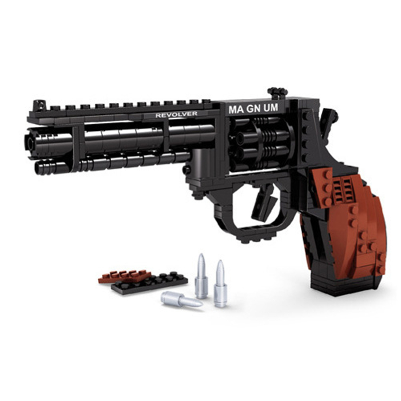 Model Kit Revolver - Ausini SWAT Magnum Revolver Pistol Power