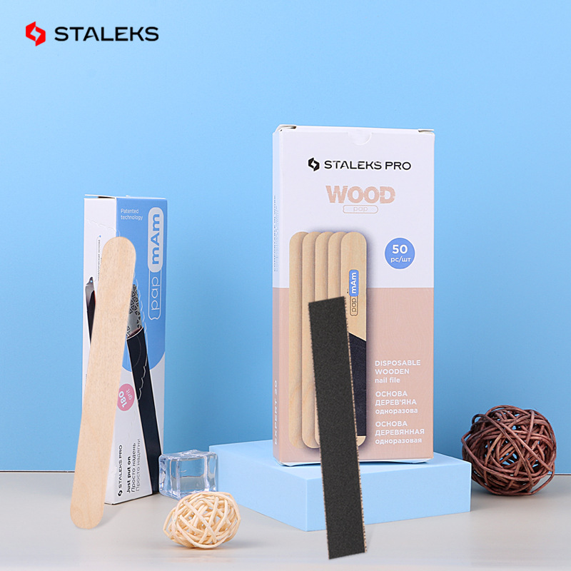 Sanding Stick Set - Staleks Wooden Stick Board Nail Sand
