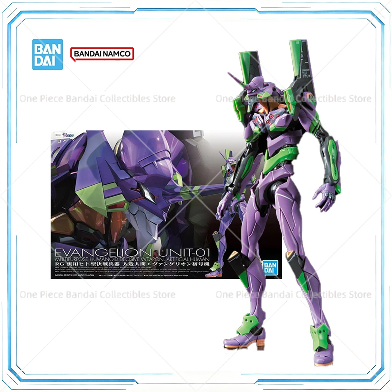 Model Kit Evangelion Bandai - Bandai Original Genuine Figure Evangelion Model