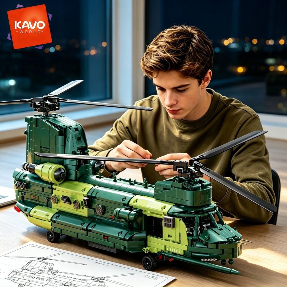 Model Kit Perfect Grade - KAVOWORLD 1826pcs 32inch Large-Scale Heavy Transport