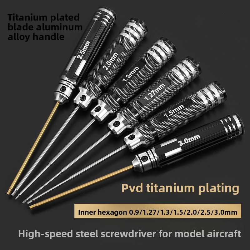 HSS/TiCN Hex Screwdriver Set M - Model Kit Perfect Grade recension och pris