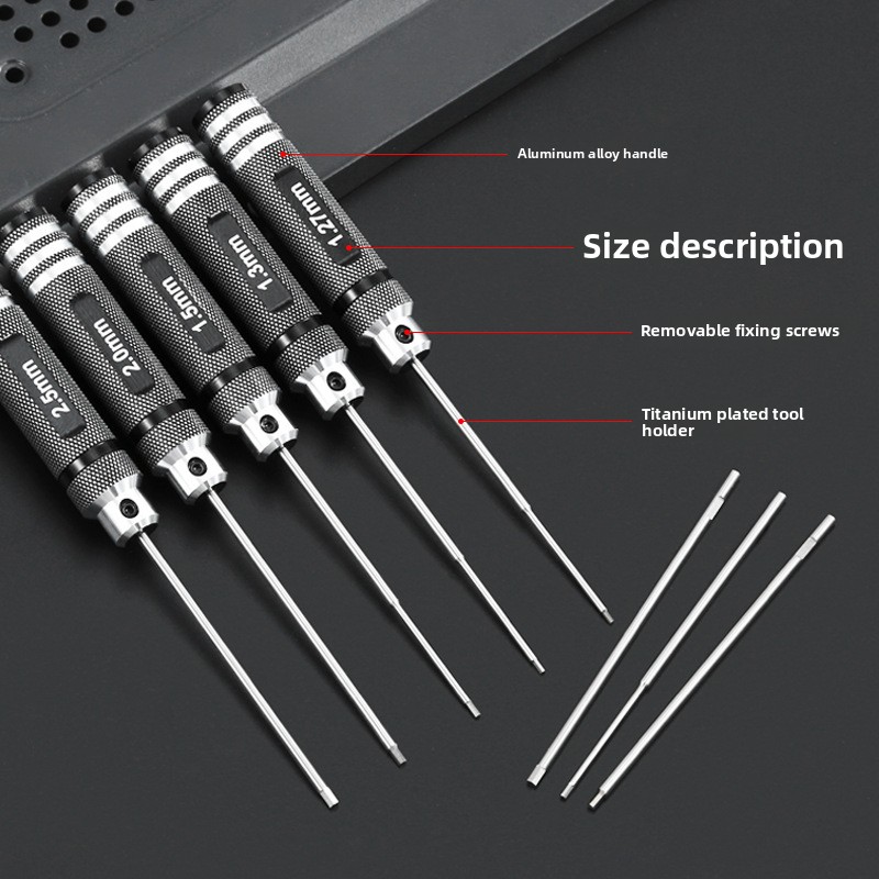 HSS/TiCN Hex Screwdriver Set M - Model Kit Perfect Grade recension och pris