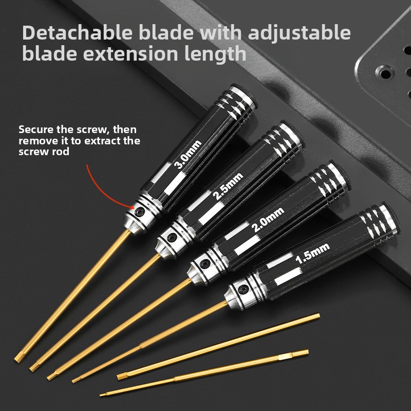 HSS/TiCN Hex Screwdriver Set M - Model Kit Perfect Grade recension och pris
