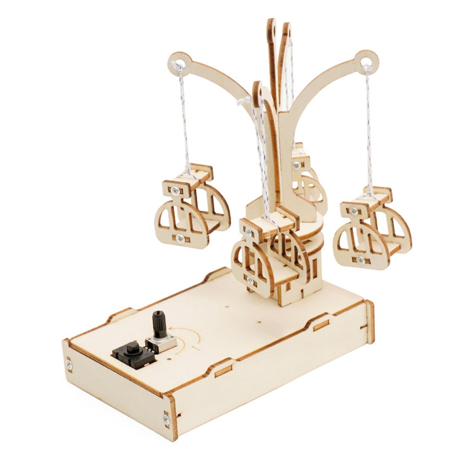 Wooden Revolving Chair Model D - Model Kit Revolver recension och pris