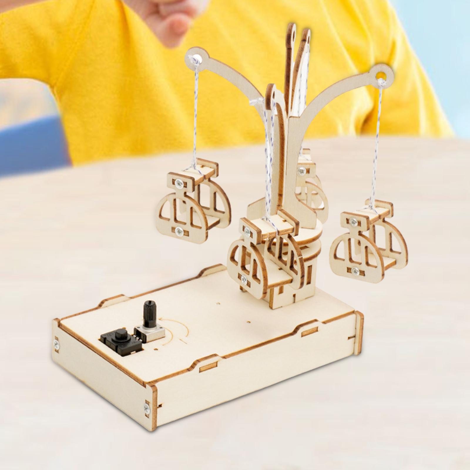 Wooden Revolving Chair Model D - Model Kit Revolver recension och pris
