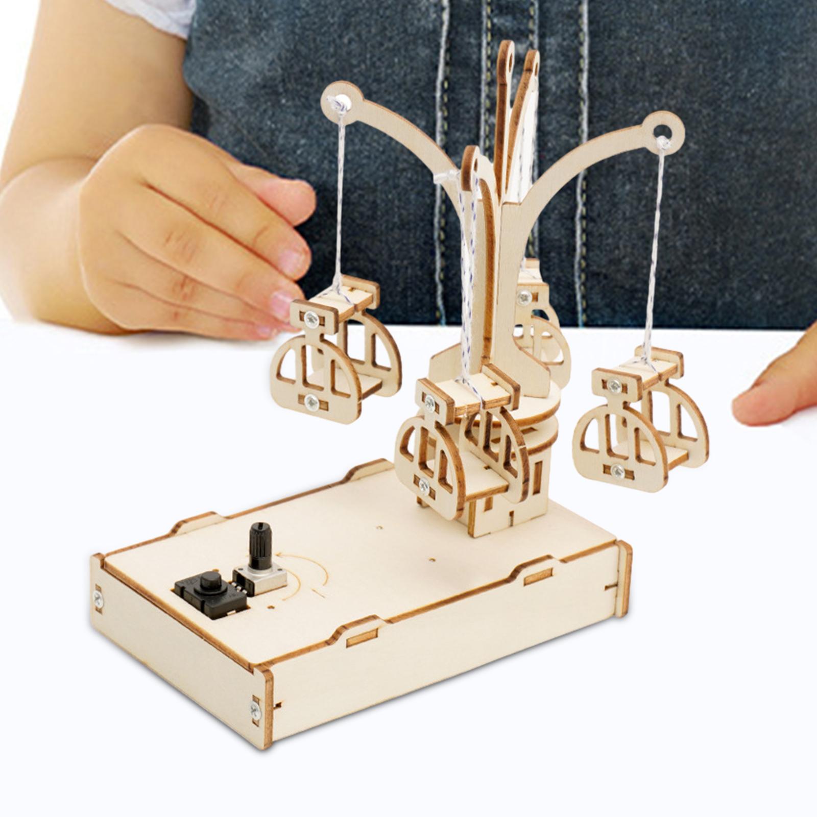 Wooden Revolving Chair Model D - Model Kit Revolver recension och pris