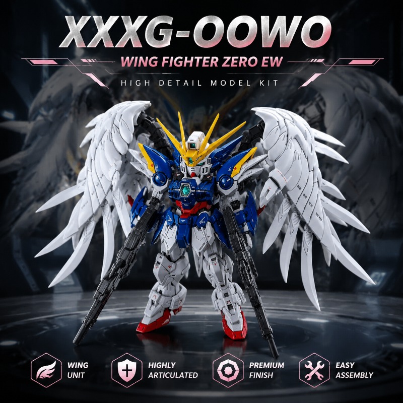 Gl XXXG OOWO Wing Zero EW Styl - Model Kit Wing Zero recension och pris