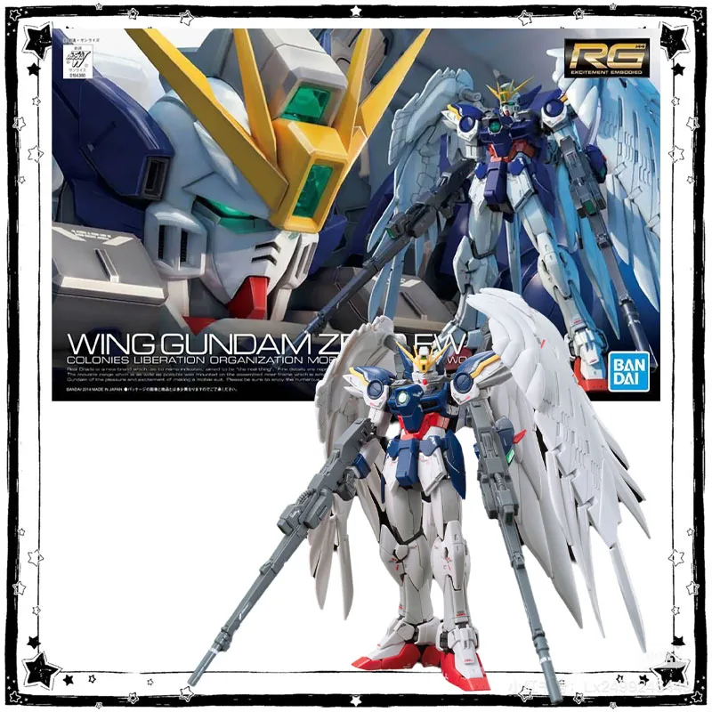 In Stock Bandai Gundam Model K - Model Kit Wing Zero recension och pris