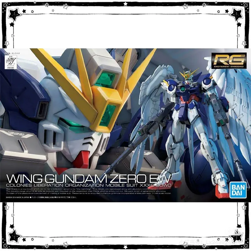 In Stock Bandai Gundam Model K - Model Kit Wing Zero recension och pris