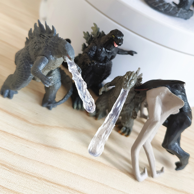 8Pcs/Set Godzilla King Ghidora - Model Kit Godzilla recension och pris