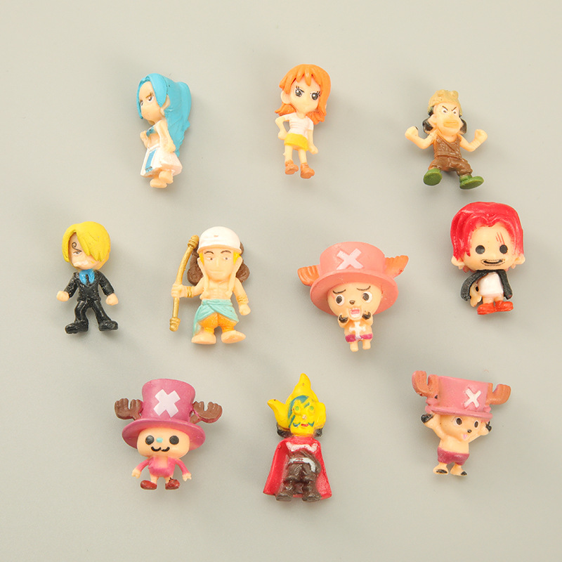 6-12Pcs/Set One Piece Monkey D - Model Kit Chopper recension och pris