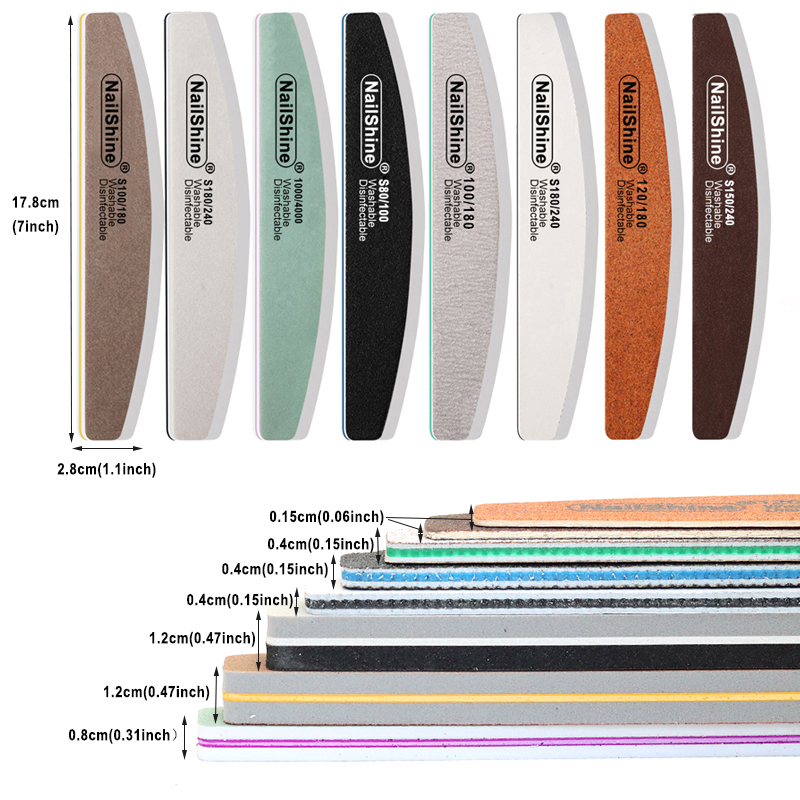 8Pcs/Box Nail File Buffer Kit  - Sanding Stick Set recension och pris