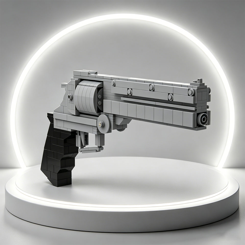 MOC Building Blocks Small Part - Model Kit Revolver recension och pris