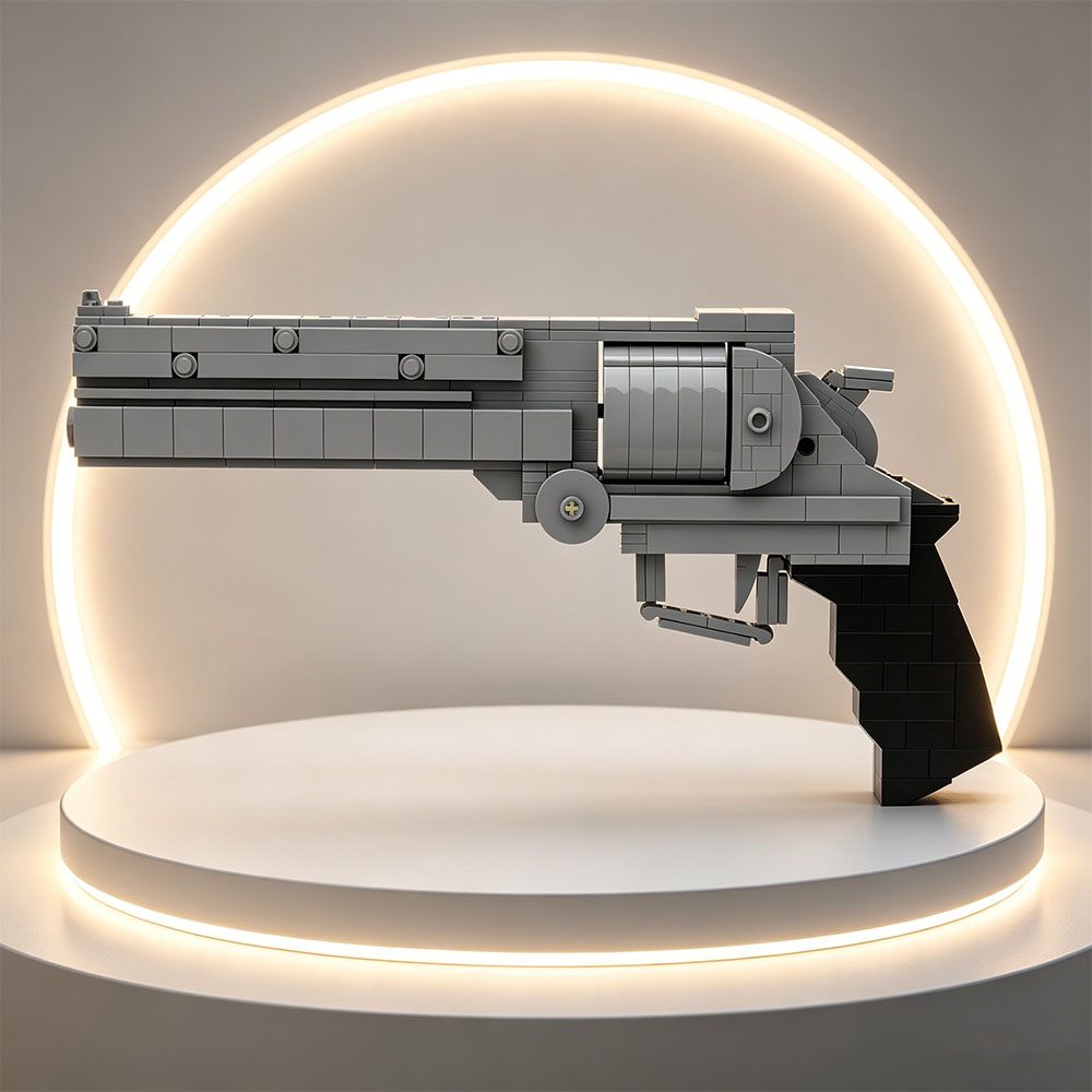MOC Building Blocks Small Part - Model Kit Revolver recension och pris