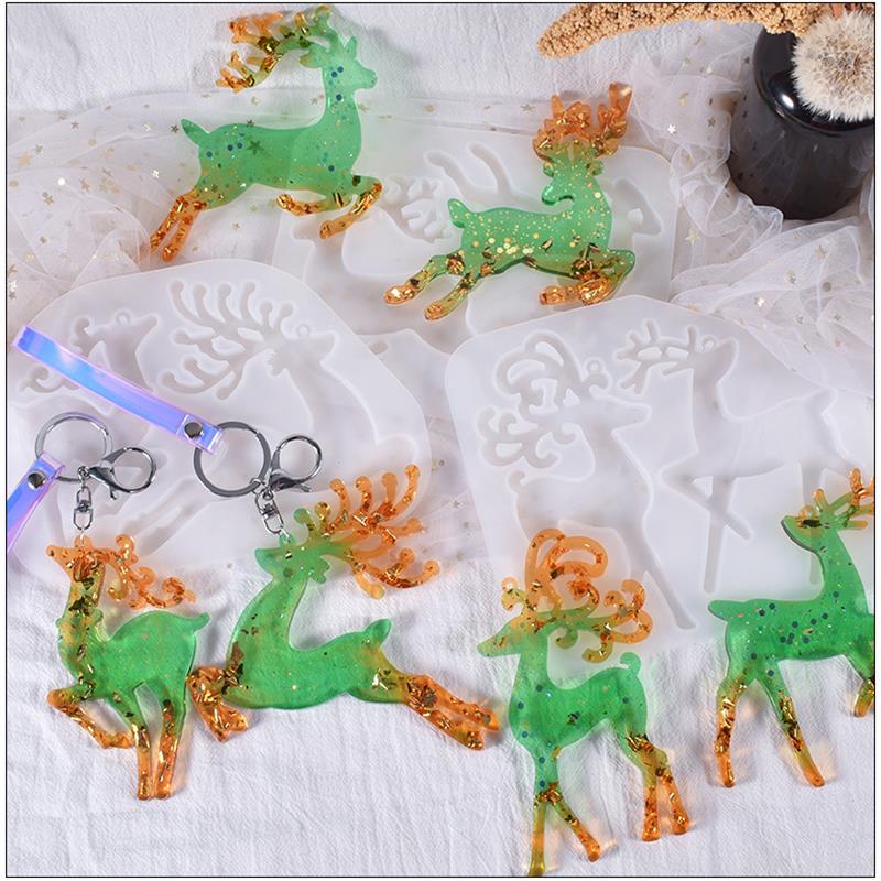 Christmas Elk Epoxy Resin Mold - Model Kit Varnish recension och pris