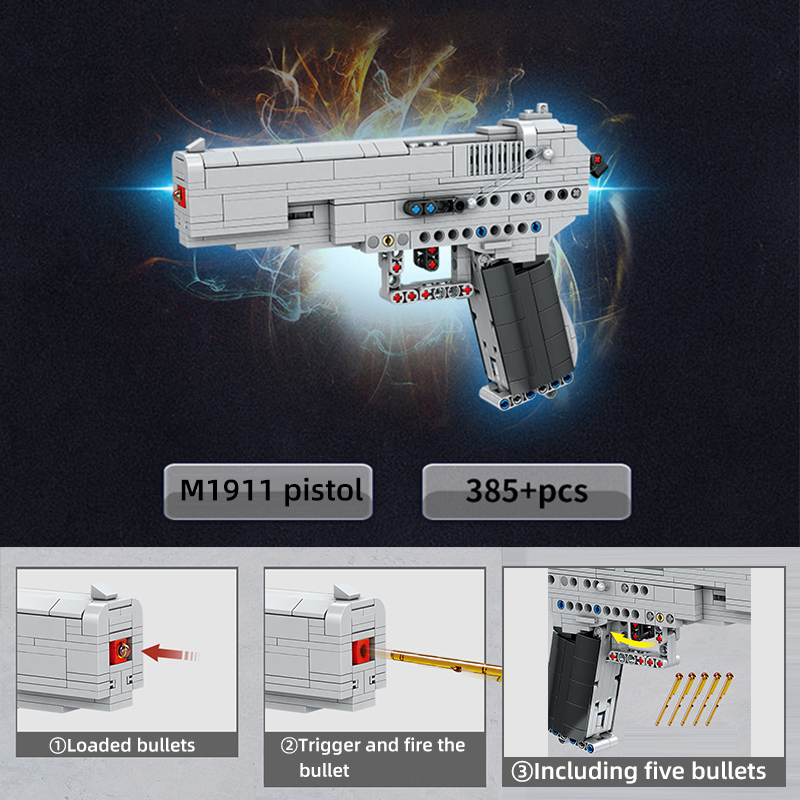 Military WW2 Desert Eagle Revo - Model Kit Revolver recension och pris