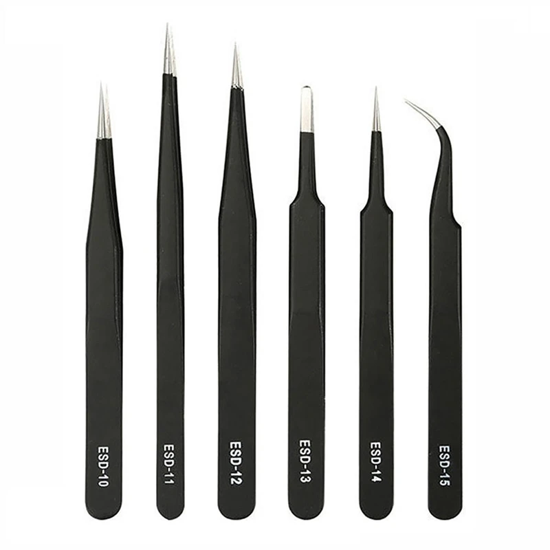 Precision Tweezers Set ESD Ant - Model Kit Perfect Grade recension och pris