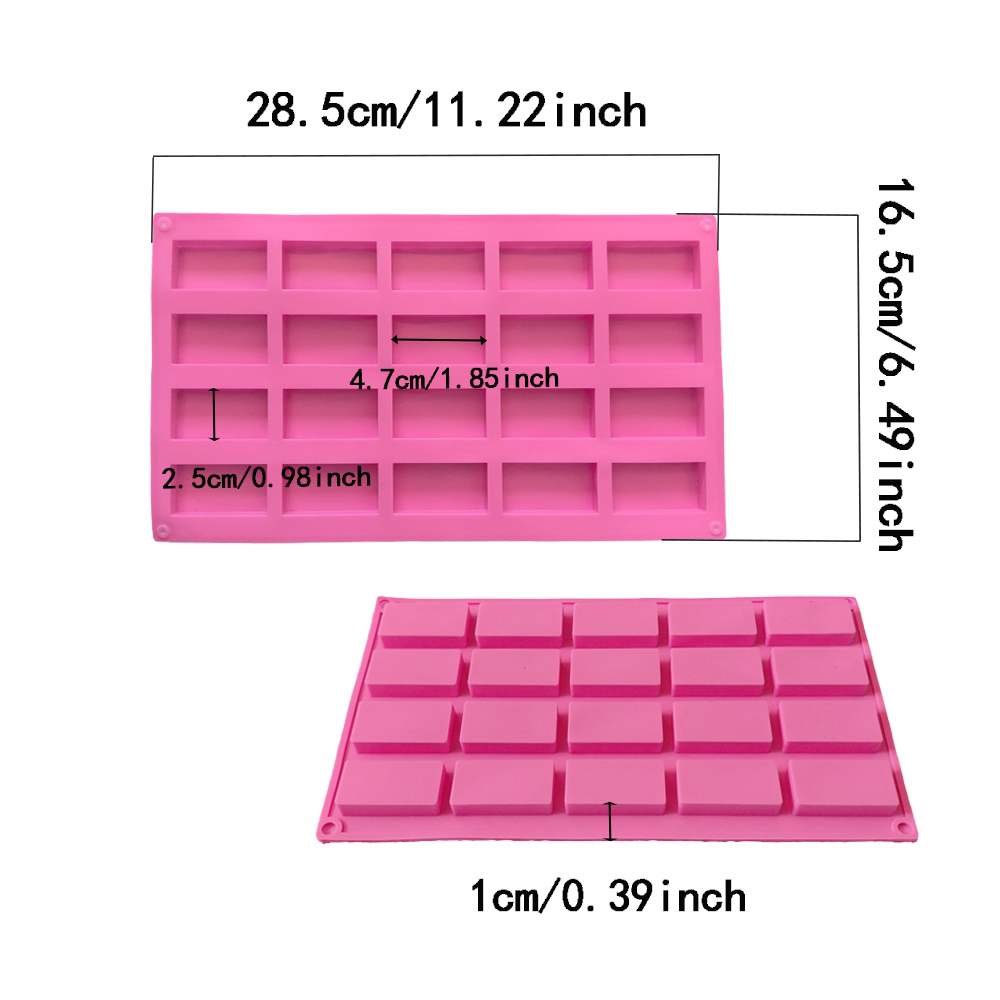 1pc 20 cavity rectangular sili - Model Kitchen Set recension och pris