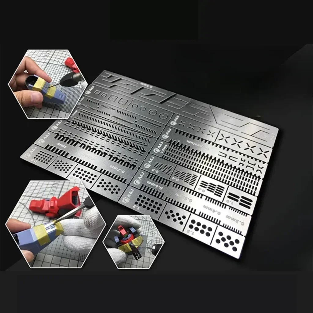 13 In 1 Carving Ruler Drill Ho - Model Kit Perfect Grade recension och pris