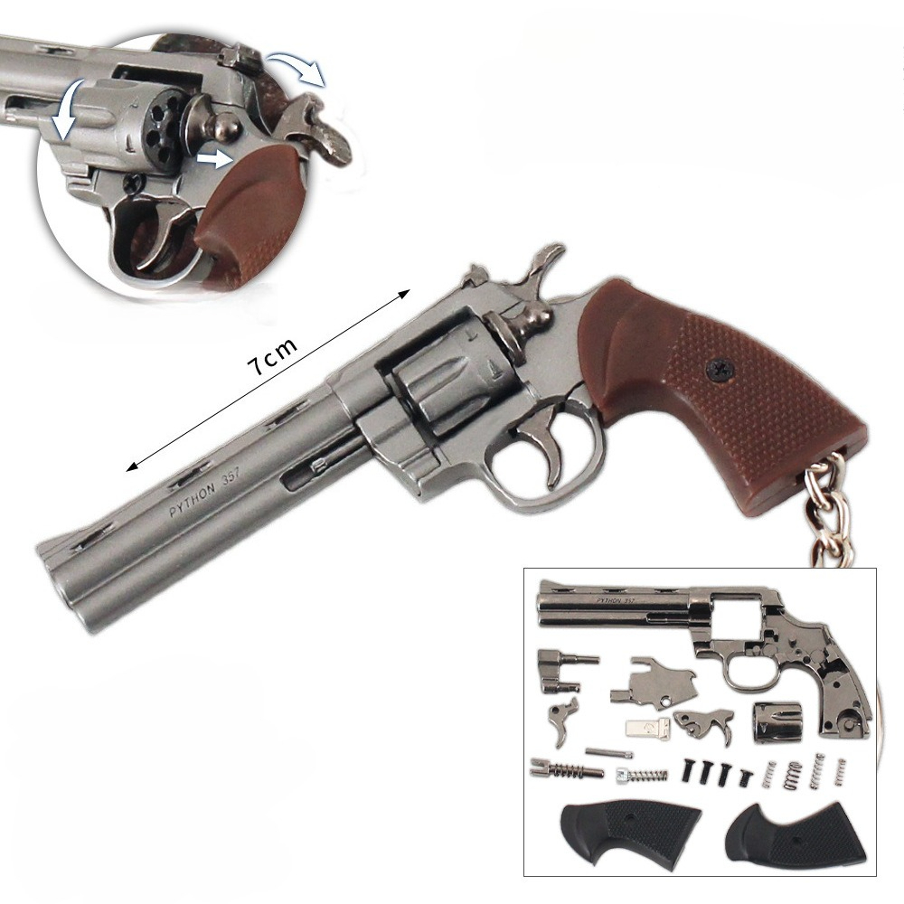7.3cm/2.87in Mini Alloy Small  - Model Kit Revolver recension och pris