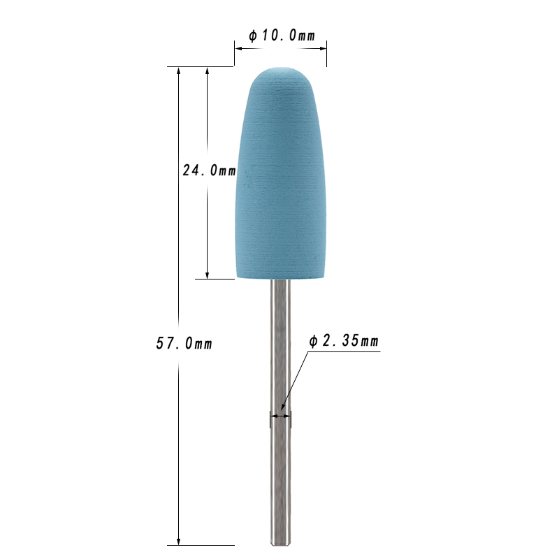 5Pcs/Set Silicone Nail Drill B - Sanding Stick Set recension och pris