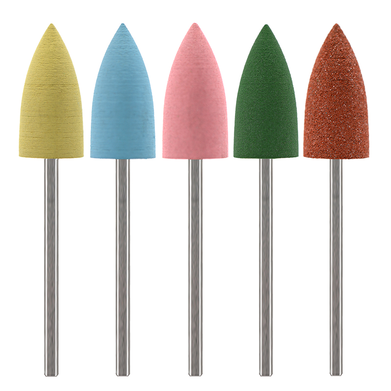 5Pcs/Set Silicone Nail Drill B - Sanding Stick Set recension och pris