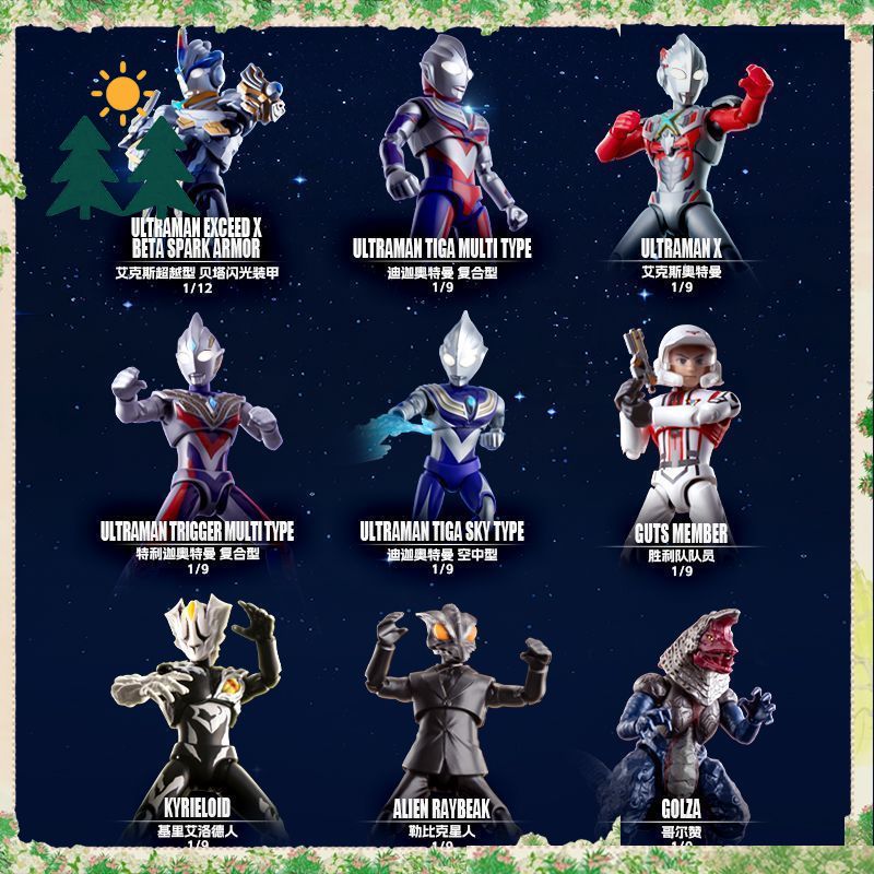 Original Blokees Ultraman Star - Model Kit Ultraman Tiga recension och pris