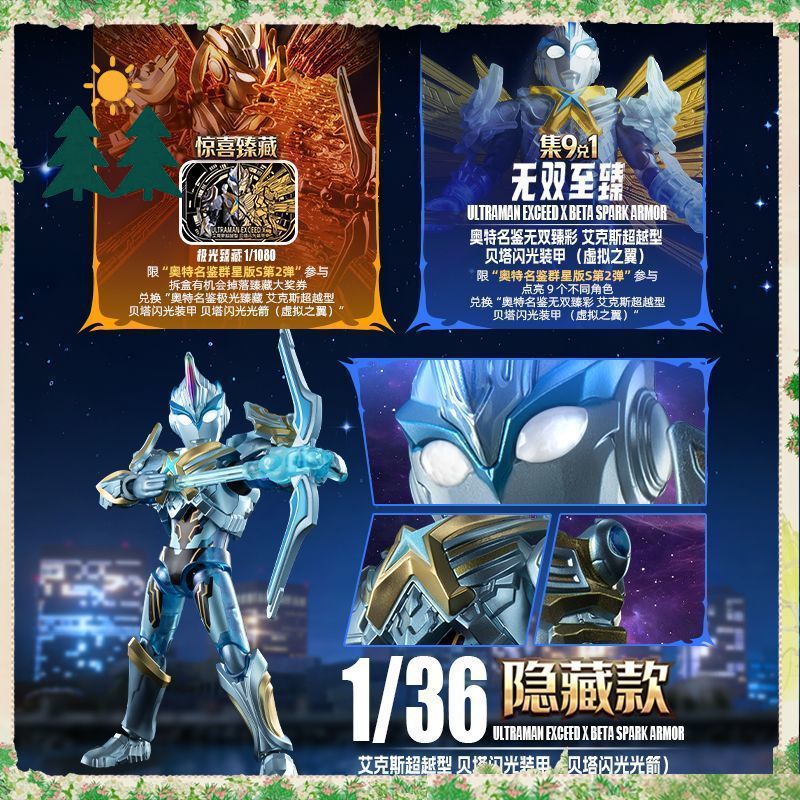 Original Blokees Ultraman Star - Model Kit Ultraman Tiga recension och pris