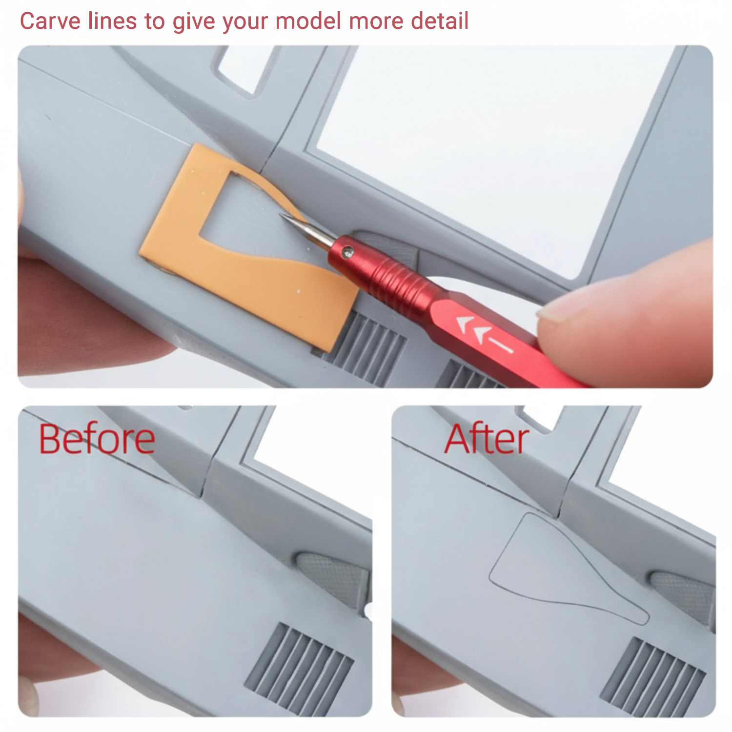 Model Scriber Tool Set with Sc - Model Kit Perfect Grade recension och pris