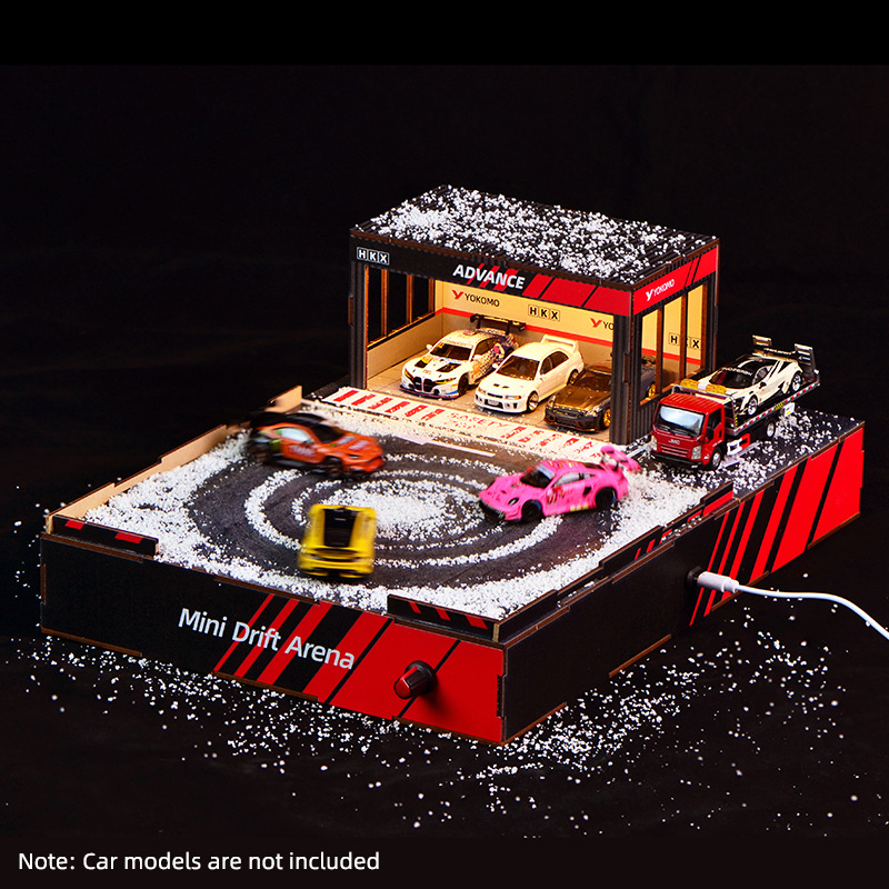 1:64 Scale DIY Drift Track Dio - Model Kit Simulator recension och pris