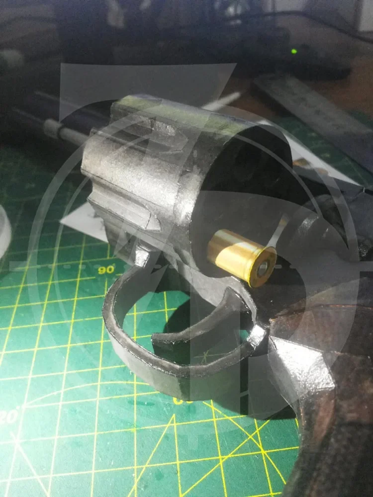 1:1 Revolver Python Gun 3D Pap - Model Kit Revolver recension och pris