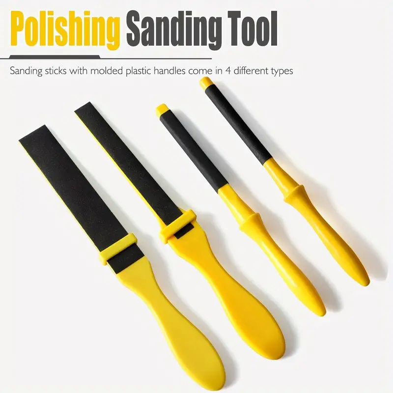 4pcs Sanding Sticks Set w/ Pla - Sanding Stick Set recension och pris