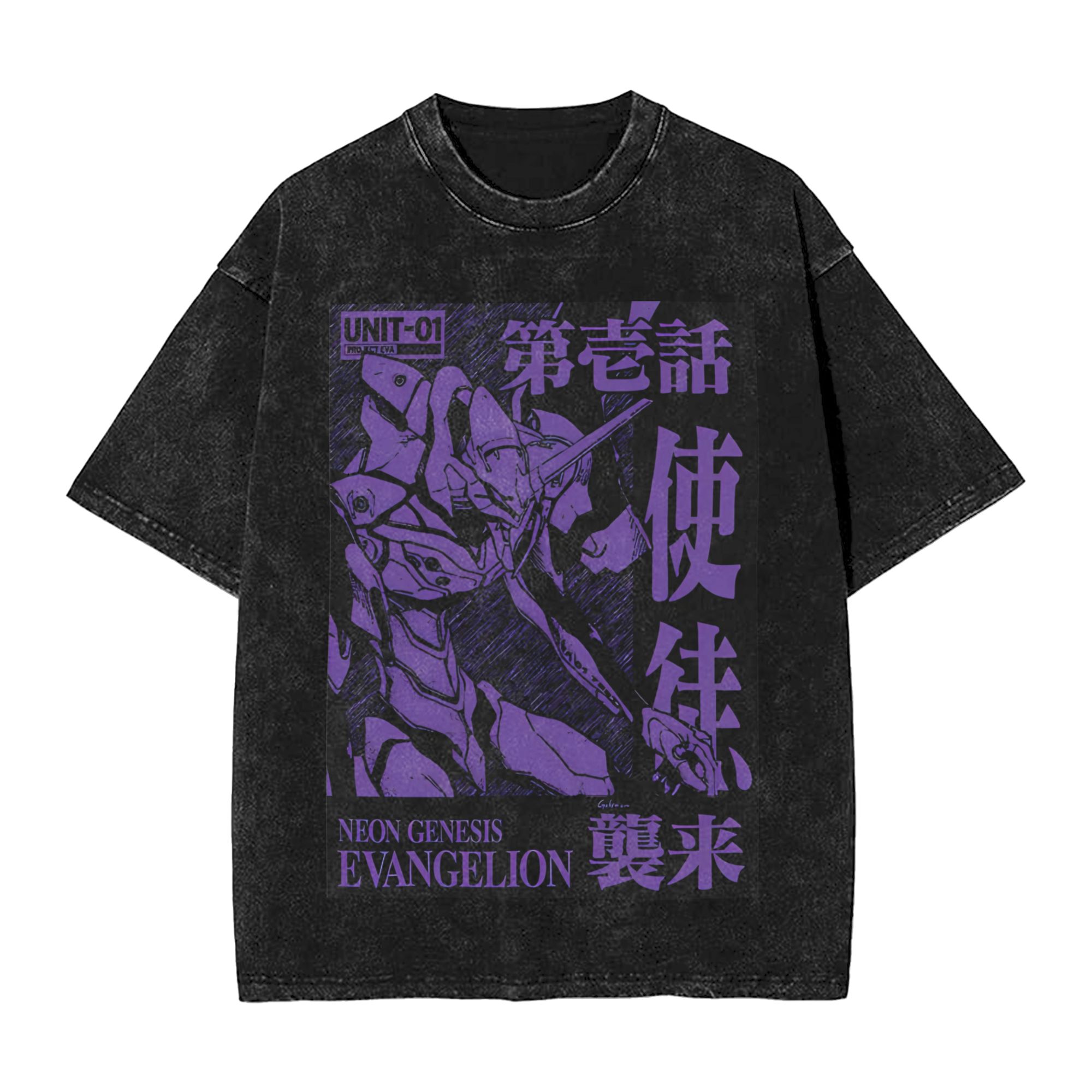 EVA Unit-01 Vintage Washed T-S - Model Kit Evangelion recension och pris