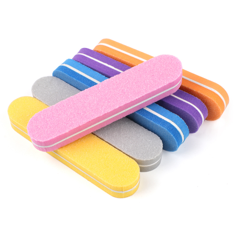 10Pcs Mini Nail File Buffer Bl - Sanding Stick Set recension och pris