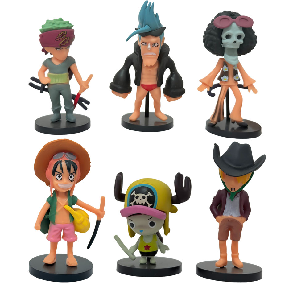 Anime One Piece 6pcs Q Version - Model Kit Chopper recension och pris
