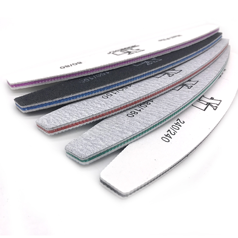 2/5pcs/lot Moon Nail File Mix  - Sanding Stick Set recension och pris