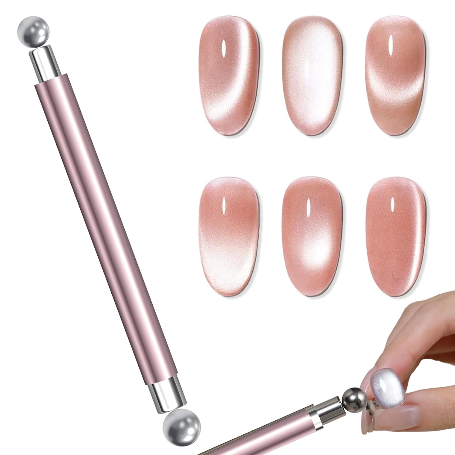 Cat Eye Magnetic Ball With Nai - Sanding Stick Set recension och pris