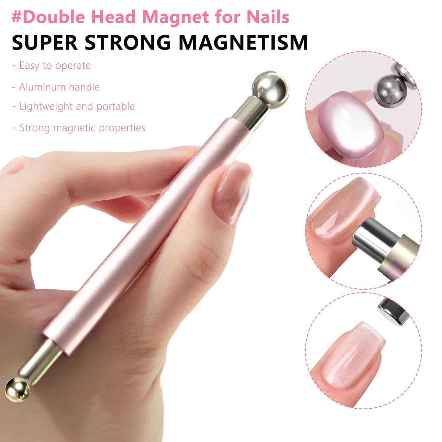 Cat Eye Magnetic Ball With Nai - Sanding Stick Set recension och pris