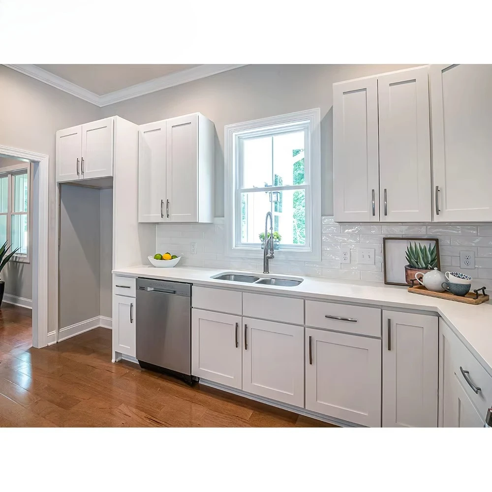 Full set of white cabinets mod - Model Kitchen Set Aluminium recension och pris