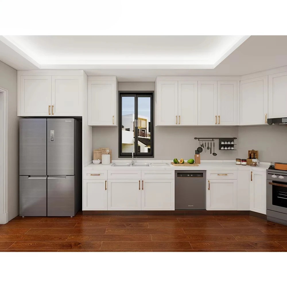 Full set of white cabinets mod - Model Kitchen Set Aluminium recension och pris
