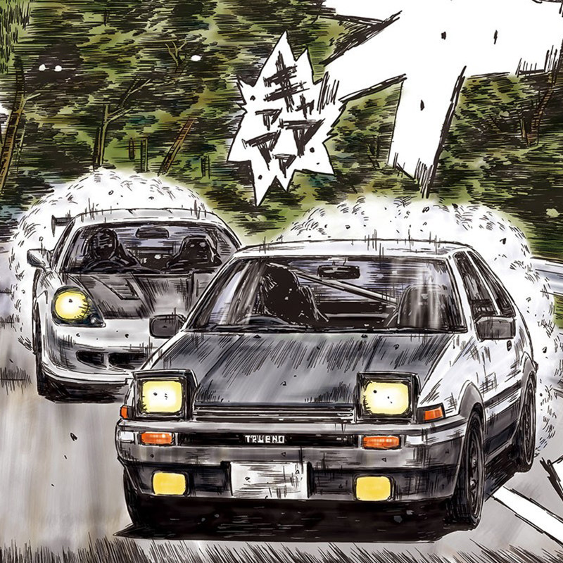 Static assembly car model Aosh - Model Kit Ae86 recension och pris