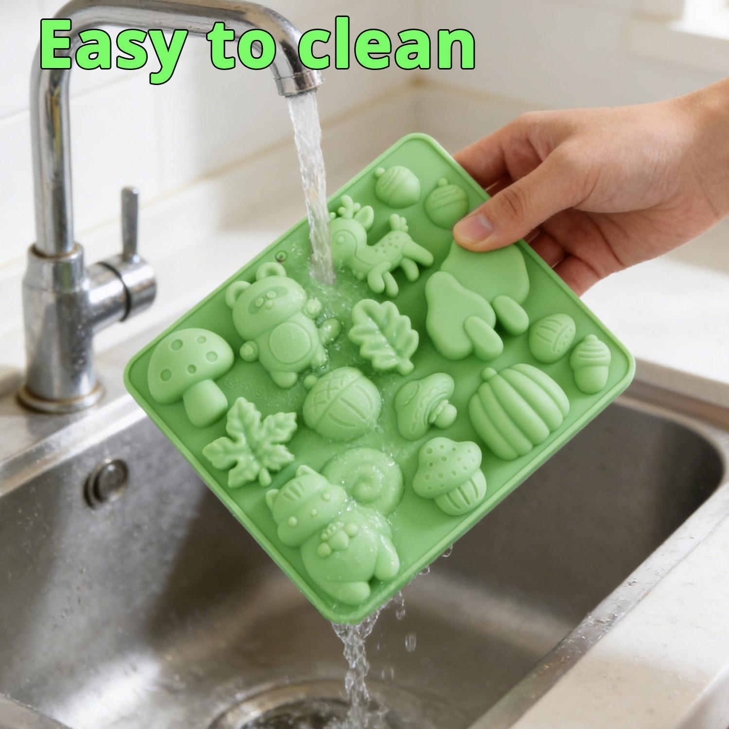 1 Silicone Cake Mold in the Sh - Model Kitchen Set recension och pris
