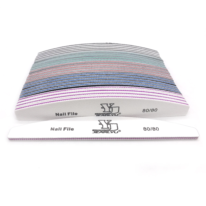 5Pcs/Lot Nail File Mix Color L - Sanding Stick Set recension och pris