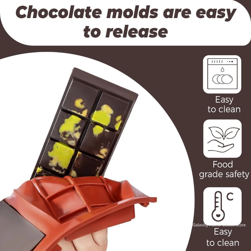 Dubai Chocolate Mold Bar Pista - Model Kitchen Set recension och pris