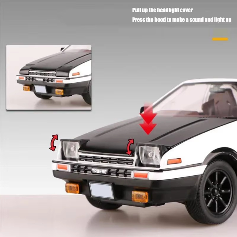 1/36 AE86 Alloy Car Model Simu - Model Kit Ae86 recension och pris